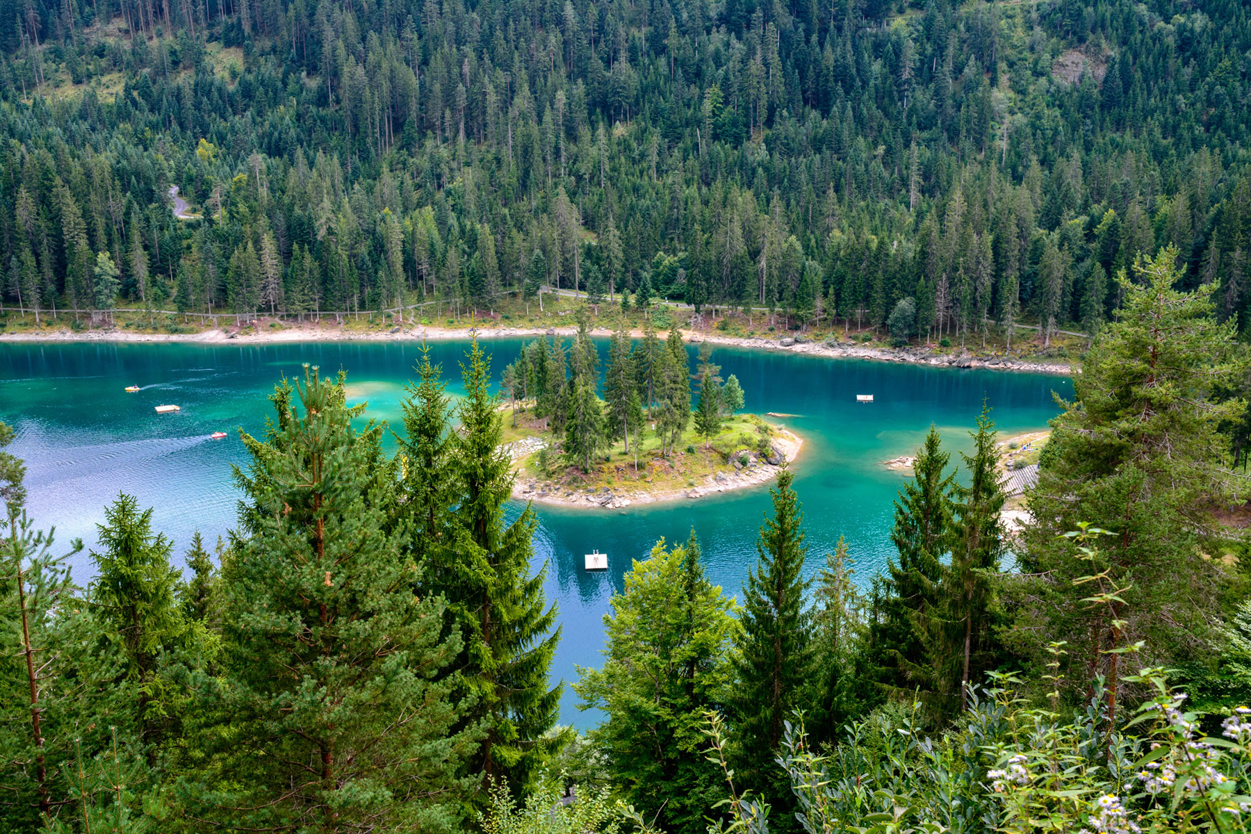 Caumasee, Flims